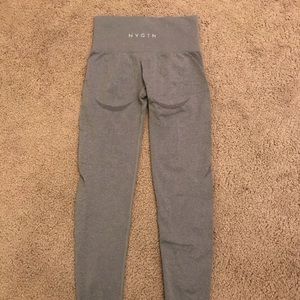 NVGTN Grey Contour Seamless High Waist Leggings XS